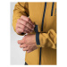 Loap LECAR Pánska softshellová bunda, žltá, veľkosť