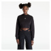 Mikina CALVIN KLEIN JEANS Open Back Crew Neck Black