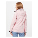 KILLTEC Outdoorová bunda 'Inkele'  ružová / biela