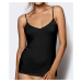 Women's Tank Top with Thin Straps ATLANTIC - black