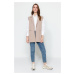 Trendyol Weave Stone Lined Button Close Vest