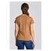 TRIČKO GANT LOCK UP SS T-SHIRT ROASTED WALNUT