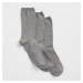 GAP Crew Socks 3-Pack Grey 076