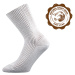 Boma Říp Unisex ponožky zimné s voľným lemom BM000000596300102401 biela