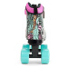 SFR Vision Canvas Children's Quad Skates - Black Floral - UK:1J EU:33 US:M2L3