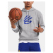 Svetlosivá športová mikina Under Armour Curry Splash Hoodie