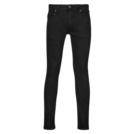 Jack & Jones  JJILIAM JJORIGINAL MF 773  Džínsy Slim Čierna