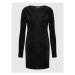 Glamorous Každodenné šaty AN4254 Čierna Regular Fit