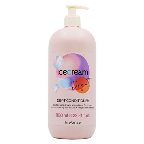 Hydratačný kondicionér pre suché a krepovité vlasy Inebrya Ice Cream Dry-T Conditioner - 1000 ml