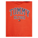Tommy Hilfiger Mikina Essential Varsity KG0KG05676 D Červená Regular Fit