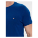 Tommy Hilfiger Tričko Stretch Slim Fit Tee MW0MW10800 Modrá Slim Fit