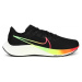 NIKE-Air Zoom Pegasus 38 black/green strike/total orange Čierna