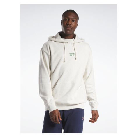 Reebok Mikina Classics Small Vector Hoodie HS7152 Sivá