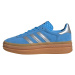 ADIDAS ORIGINALS Nízke tenisky 'Gazelle Bold'  azúrová / strieborná