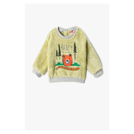 Koton Baby Boy Green Sweatshirt