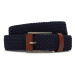 Pepe Jeans Pánsky opasok Dylan Belt PM021023 Tmavomodrá