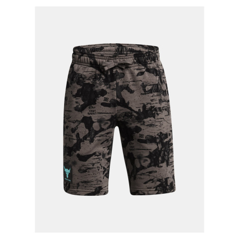 Šortky Under Armour Pjt Rck Boys Terry Short Pt-BRN