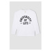 DEFACTO Boy's Crew Neck Printed Long Sleeve T-Shirt