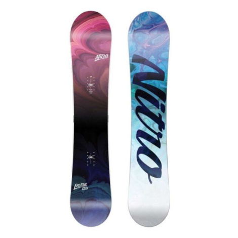 NITRO LECTRA Dámsky snowboard, modrá, veľkosť