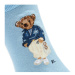 Polo Ralph Lauren Vysoké dámske ponožky 455908174001 Modrá