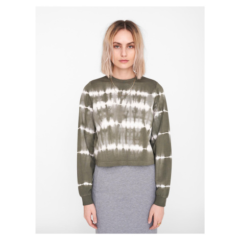 Khaki patterned sweatshirt Noisy May Joan - Women