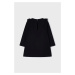 Dievčenské šaty Mayoral čierna farba, mini, áčkový strih