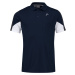 Pánské tričko Head Club 22 Tech Polo Shirt Men Dark Blue XXL