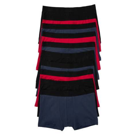 Boxerky, priliehavé, s bavlnou (10 ks v balení) bonprix