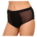 Menštruačné nohavičky Bodylok Bambus Hi-Waist Black silná menštruácia (BD2204)