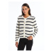 LC Waikiki Crew Neck Striped Long Sleeve Women's Knitwear Cardigan