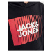 Jack&Jones Junior Mikina 12237459 Čierna Regular Fit