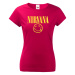 Dámské tričko s potlačou hudobnej skupiny Nirvana - tričko pre fanúšikov Nirvana