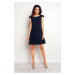 Infinite You Woman's Dress M093 Navy Blue