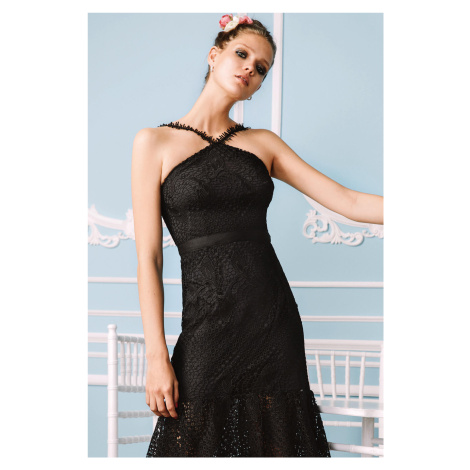 Koton večerné a plesové šaty - čierna - Smock šaty