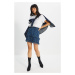 Trendyol Navy Ruffle Skirt