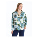 LC Waikiki Lcw Patterned Oversize Satin Women's Shirt