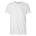 Neutral Pánske tričko s ohrnutými rukávmi z organickej Fairtrade bavlny - Biela