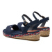 Tommy Hilfiger Espadrilky T3A7-33283-1703800 M Modrá