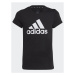 Adidas Tričko Essentials Big Logo Cotton T-Shirt IC6120 Čierna Slim Fit