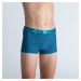 Chlapčenské boxerkové plavky Kibelt 100 modré s prackou