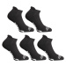 5PACK Styx low black socks