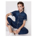 Calvin Klein Jeans Overal IG0IG00845 Tmavomodrá Regular Fit