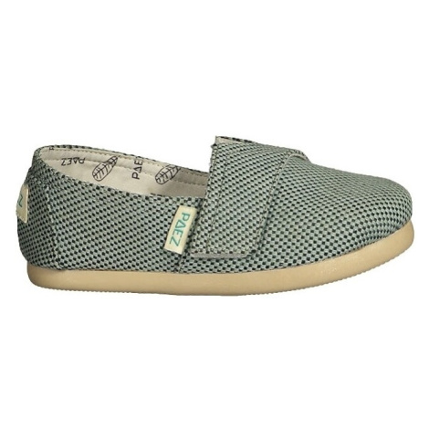 Paez  Kids Gum Classic - Panama Grey Green  Espadrilky Zelená