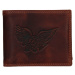 Pánska kožená peňaženka SendiDesign Eagle - hnedá