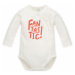 Pinokio Kids's Orange Flip Bodysuit Buttoned Longsleeve /Print