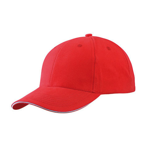 Myrtle beach Unisex šiltovka MB6541 Red