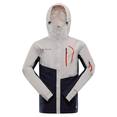 Men's jacket with membrane PTX ALPINE PRO IMPEC moonbeam
