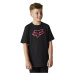 detské tričko Fox Youth Legacy Ss Tee čierna/růžová