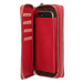 Dámska kožená peňaženka Lagen Double - červená