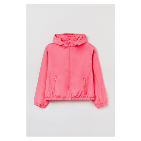 Detská bunda OVS ružová farba,